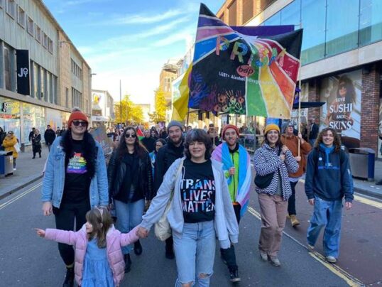 BDP at Bristol's Trans Pride March 2023